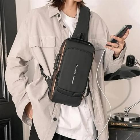 Unisex Crossbody Sling Bag for Accessories