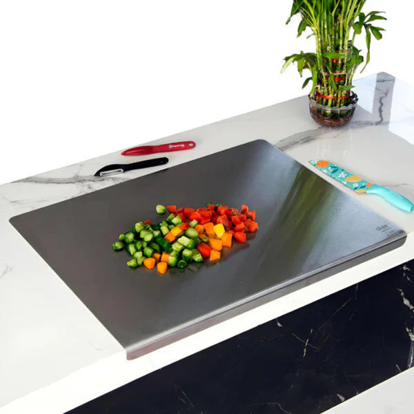 Stainless Steel Kitchen Chopping Board | 41 cm*31 cm Big size | Kitchen special